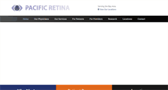 Desktop Screenshot of pacificretina.com