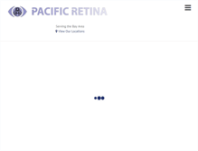 Tablet Screenshot of pacificretina.com